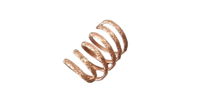 Real Copper finger splint double Wrab rings, Arthritis Health Copper Ring Ladies Fingers Thumb Jewelry, Handmade ring for men women, Splint Ring for PIP or DIP Joint,