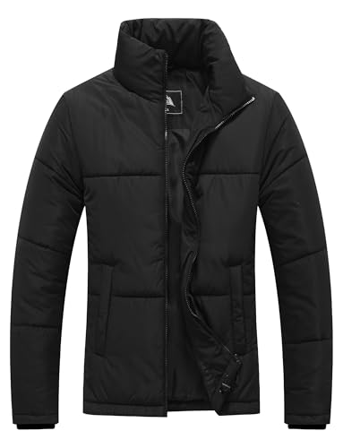 TDYPCI Women's Warm Winter Coat Waterproof Puffer Jacket Full-Zip Lightweight Winter Jacket