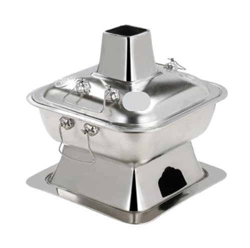 Olla china para hotpot en acero inoxidable 36 cm