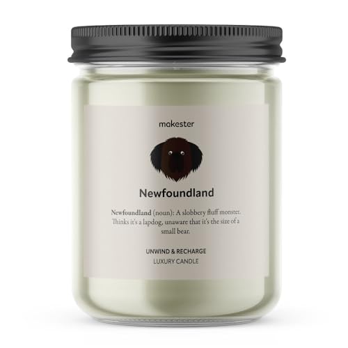 Newfoundland Gifts - Luxury Soy Wax Candle - Vanilla, Jasmine, Sugared Almond - Makester, White - Image 2