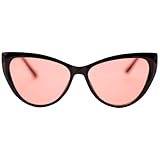 Family Tree Remedies FL-41 Migraine Glasses Transitional Lens for Indoor/Outdoor Light Sensitivity & Photophobia Cat Eye Cloth Bag