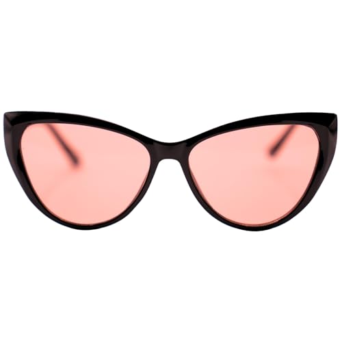 Family Tree Remedies FL-41 Migraine Glasses Transitional Lens for Indoor/Outdoor Light Sensitivity & Photophobia Cat Eye Hardcase