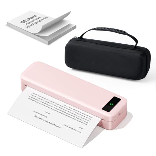 Image of TATTMUSE A285M Portable Thermal Printer 8.5 x 11, with Case