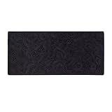 Black Topo RFP Inspired XL Extra Large Mouse Pad Desk Pad Gaming 4-Way Fabric Productivity Gaming Washable Office Computer Pad