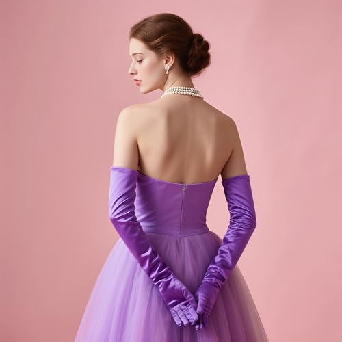 Women Gloves for for Wedding, Tea Party, Cosplay, Costume