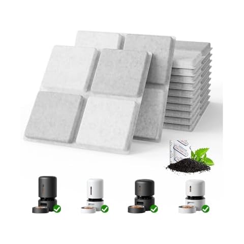 Waatoos Pet Food Desiccant Bag, Compatible with Petlibro Automatic Cat Dog Feeders, Keep Dog Cat Food Dry and Fresh, Pet Libro Desiccant Bag Replacement for Cat Feeder (12 Pack) Cover