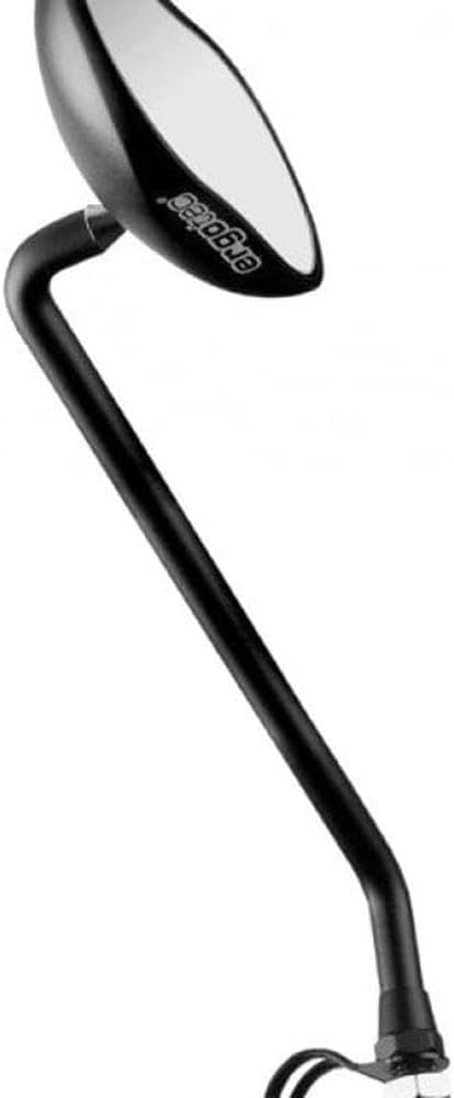 ergotec 63510001 Rétroviseur M-88L (Noir/Sable), Taille Unique
