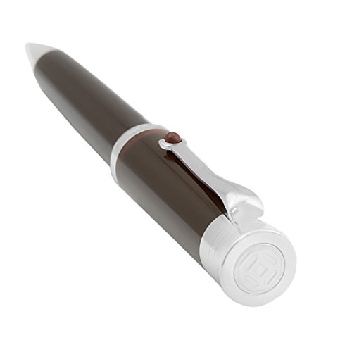 Montegrappa"Desiderio Twist Open" Ballpoint Pen - Cioccolato #TOP4