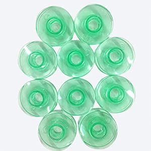 Cutex TM Brand 10 Plastic Bobbins #4125615-45 for Husqvarna Viking Sewing Machine
