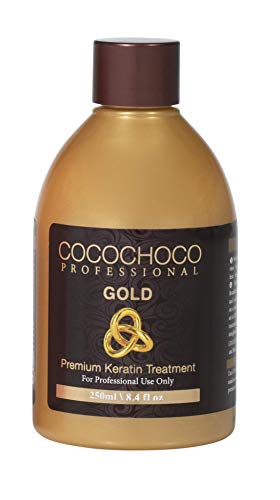 Cocochoco Professional Gold Premium Keratin Hair Treatment, 250 ml