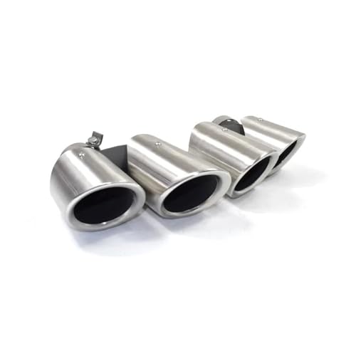 Embouts d'échappement de rechange pour Macan double sortie GTS Silver A