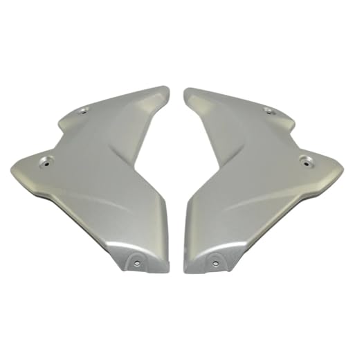 Protection radiateur BMW R1250GS anti-projections panneau cadre latéral argent