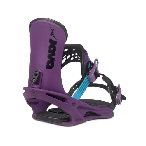 Java Snowboards Fuzz Pedal 2 Snowboard Bindings (Jimi Purple, Medium)