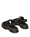 Dr. Martens Unisex Forster Poly Rip Stop Sandal, Black, 7 US Women