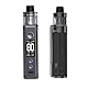 VOOPOO Drag X2 Pod System,5 ml PnP Cartridge,80 W 18650 Battery(Nicht im Lieferumfang enthalten),Nicotine-Free Product (Checkered Black)