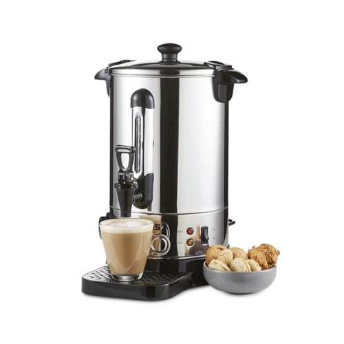 GEEPAS 7L Electric Catering Urn 950W Instant Hot Water Dispenser Drip Tray