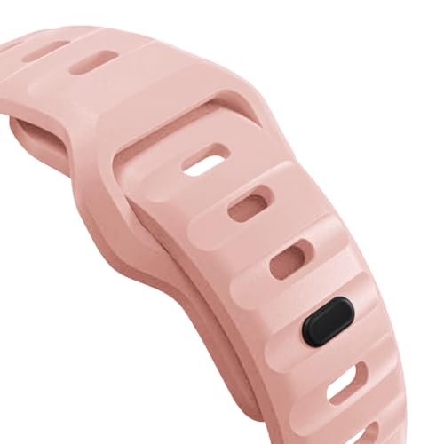 Image of ACM Watch Strap Slide 42mm 44mm 45mm 46mm 49mm Sports Silicone Belt compatible with Fire-Boltt Visionary Bsw046 Smartwatch Breatheable Band