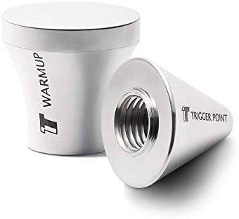 TimTam Metal Tip Bundle - Including Flat Round Warm Up Tip and Conical Pointed Trigger Point Tip - TimTam Universal Threads