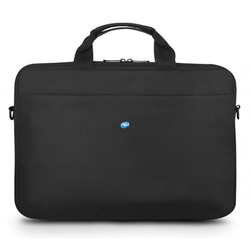 SIMPLETEK - Torba Toplight na urządzenia do 14" | Kompatybilna z laptopem, notebookiem i ultrabookiem | Model TLC04UF, czarny (odnowiony), czarne, Taglia unica