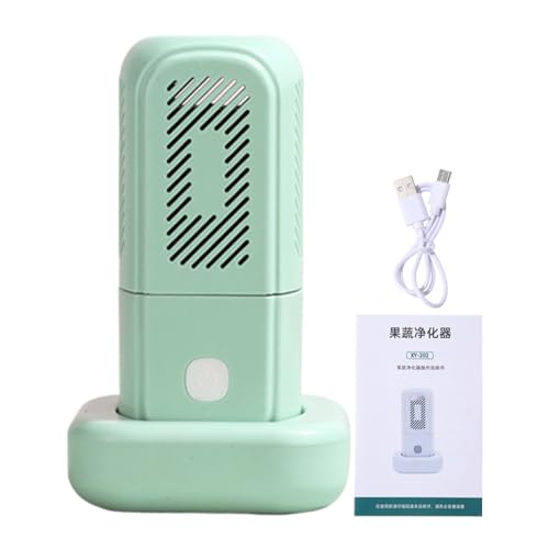 Lavado de frutas y verduras, elimina la cera, la suciedad y las impurezas, concentrado de lavado seguro para alimentos, dispositivo limpiador para con tecnología de purificación de iones OH para lavar