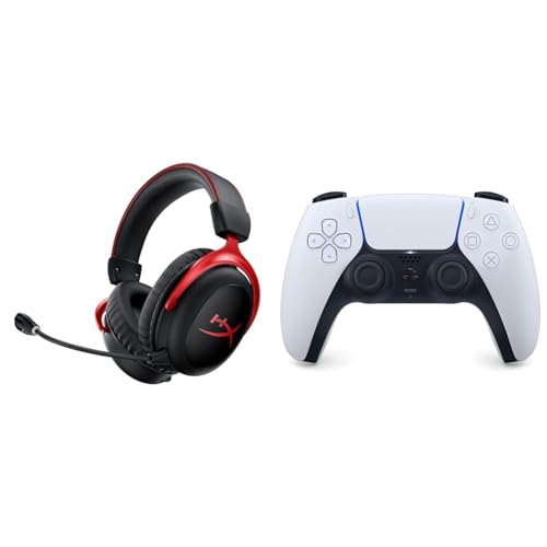 HyperX Cloud II Wireless -Gaming Headset for PC & PlayStation DualSense Wireless Controller