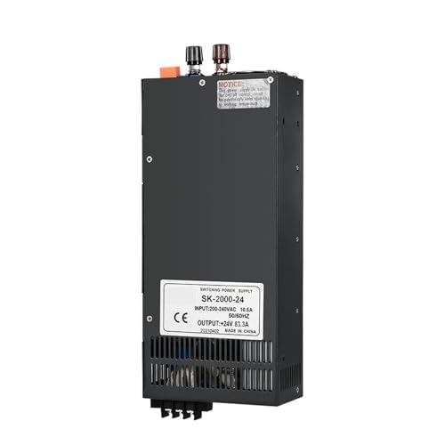 Alimentation CC régulée à découpage 2000W avec tension ajustable pour tests de précision