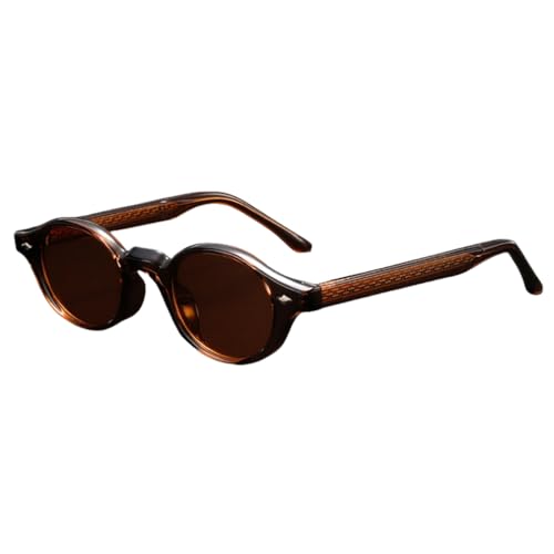 Lunettes de soleil ovales vintage petite monture pour en finir avec les looks ternes