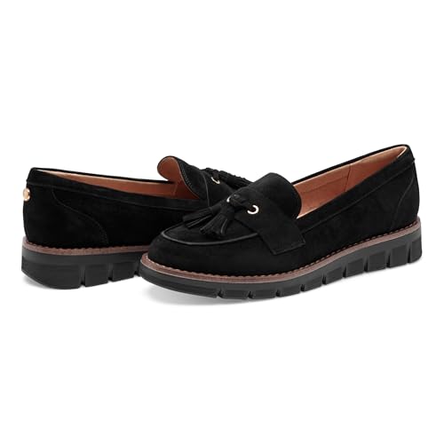 Easy Spirit Womens Vienne Black Suede 7 Medium - image 4