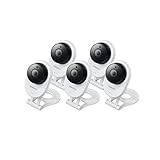 Samsung SNH-E6413BMR SmartCam HD WiFi IP Camera with 16GB microSD Card Bundle Five Pack (Certified Refurbished)