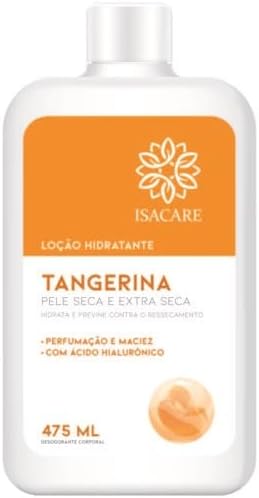 Isacare Loção Hidratante Tangerina Branco/Laranja 475 Ml