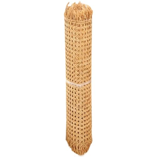 Sslvya Rollo De Cincha De Ratán Natural De 45 Cm De Ancho. Material De Cincha De Caña para Proyectos De Bricolaje, Reciclaje De Muebles Y Decoración del Hogar.