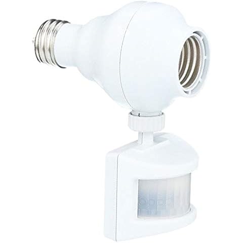 Westek OMLC3BC-4 OMLC163BC Motion-Sensing Light Control, White Cover