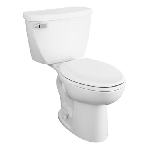American Standard 2467016.020 Cadet Right Height Elongated Pressure Assisted Toilet, 1.6 GPF, White