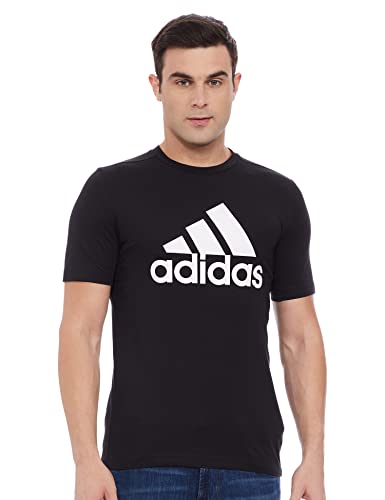 Image of Adidas Men's Solid Fitted T-Shirt