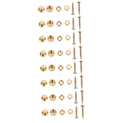 Gatuida 2sets Thickened Self-Tapping Advertising Board Screw Nails Furniture Nails for Glass Signs Acrylic Panels 16pcs*2 miniatura 1