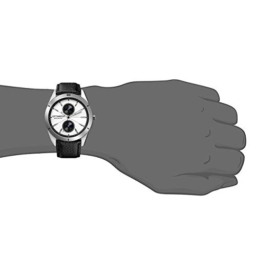 Limited Edition Men's Watch with Black Genuine Leather Strap CY010.04BL