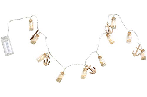 Lichterkette mit Anker Maritime Dekoration Cover