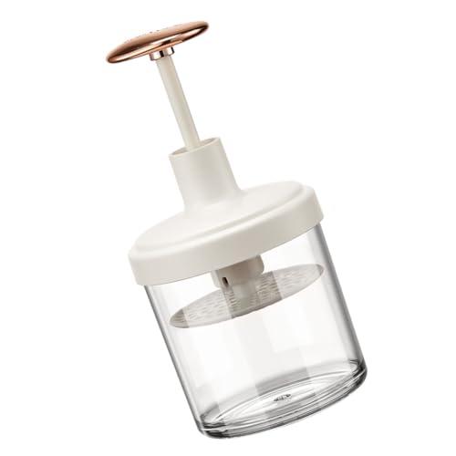Ciieeo 起泡器 洗顔フォーム用 泡立て器 コンパクト 軽量 携帯便利 簡単操作 長持ち設計 豊かな泡立ちでムダを減らす フェイシャルフォーム