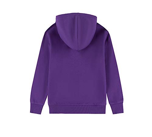 ALAVIKING Kids Soft Brushed Fleece Hooded Sweatshirts Active Pullover Hoodie for Boys and Girls 3-12 Years2