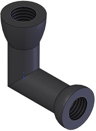 Loc-Line LP-51824 1/2 Loc Line Coolant Hose Elbow Fitting, Qty. (2) Elbow Fittings