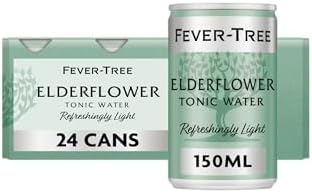 Fever-Tree Refreshingly Light Elderflower Tonic Water 24x150ml