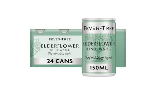 Fever-Tree Refreshingly Light Elderflower Tonic Water 24x150ml