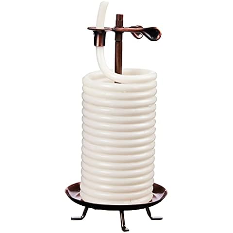 Candle by the Hour 20559BW Vanilla Scent Beeswax Candle, White, 80 Hour Cover