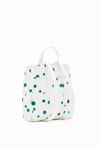 Desigual Women's Accessories PU Backpack Mini, White, One Size2