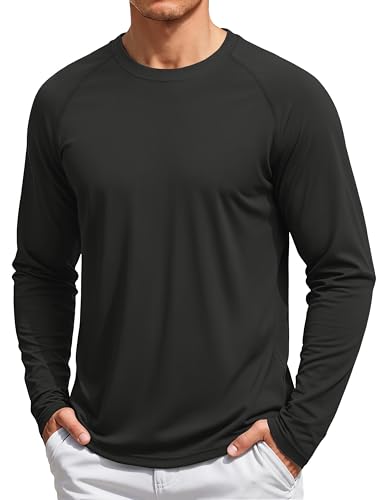 TACVASEN Long Sleeve Shirts for Men Dry Fit UPF 50+ UV Protection Lightweight T-Shirt Workout...