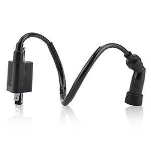 Gorgeri Bobine d’allumage adaptée pour YAMAHA KODIAK 400 YFM400 1999-2006 bobine d’allumage accessoire d’allumage