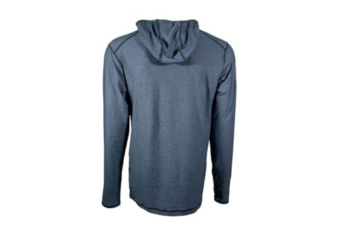 Dragonwear Men's FR Shirt with Hood Lightweight 6oz Inherently Flame Resistant Long Sleeve Base Layer UPF50+ CAT2 NFPA70E3