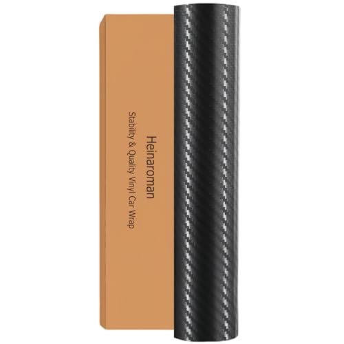 Heinaroman Vinilo Fibra de Carbono Película Adhesiva de Protección de la Carrocería del Automóvil con Tecnología de Liberación de Aire Película de Vinilo para Automóvil