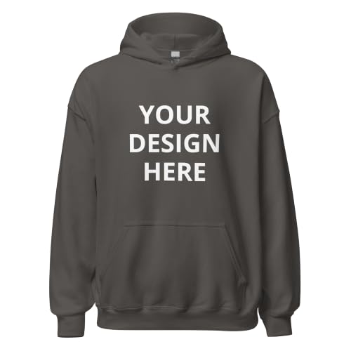 Image of Maydear Custom Hoodie Unisex Pullover Sweatshirt | Personalized with Photo, Logo or Text, For Men & Women
