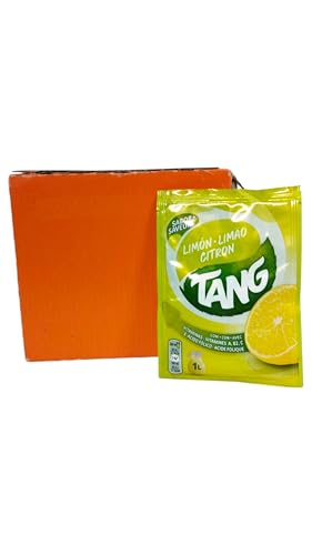 TANG LIMON - REFRESCO EN POLVO SABOR LIMON - TANG - CAJA DE 15 SOBRES DE 30 GRAMOS CADA SOBRE